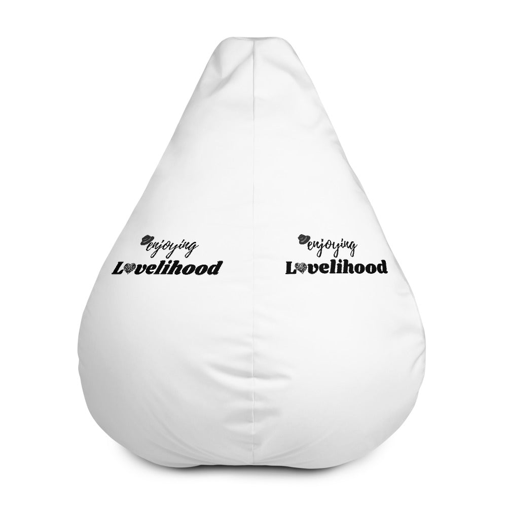 Enjoying Lovelihood Bean Bag Chair Cover