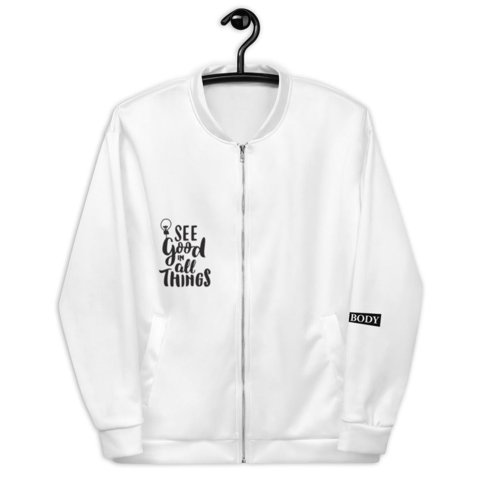See Good in All Things Bomber Jacket