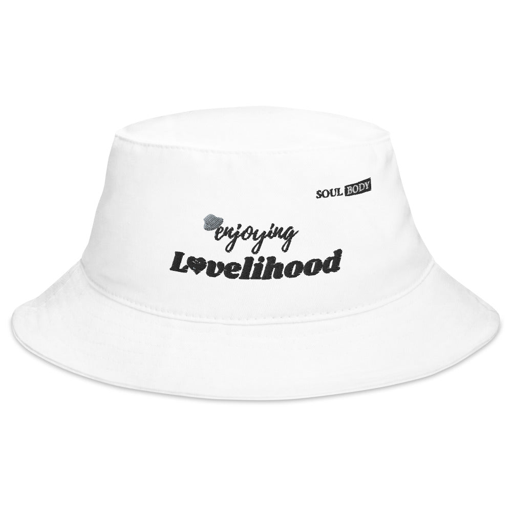 Enjoying Lovelihood Bucket Hat