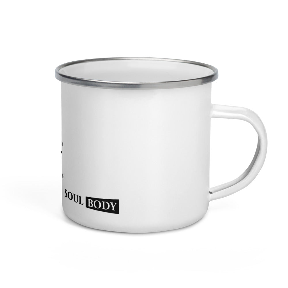 Spread Love Enamel Mug