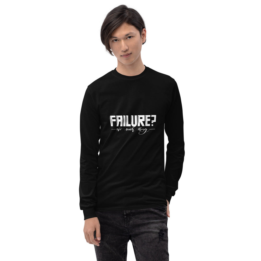 Failure No Such Things Printed Men Black Long Sleeve T-Shirt