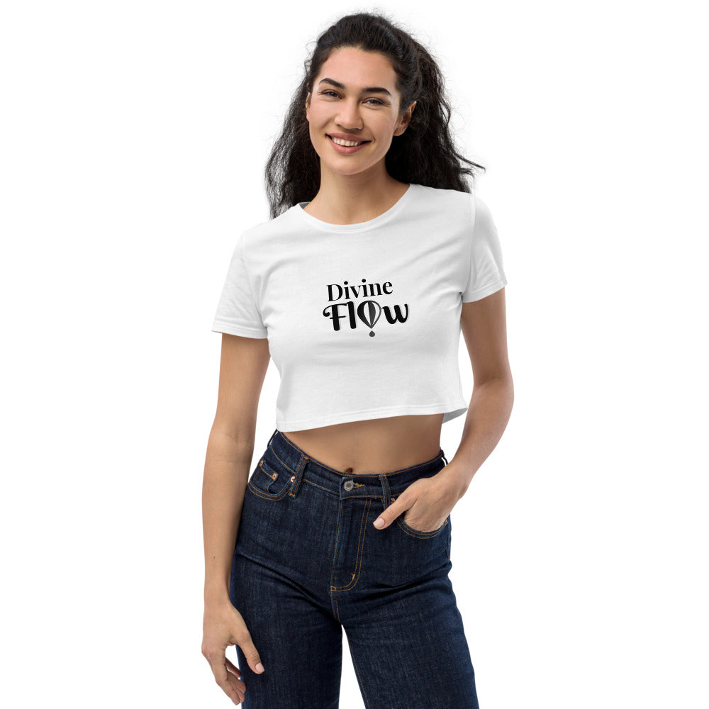 Divine Flow Organic Crop Top