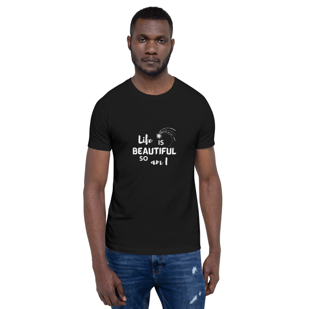 Life is beautiful Short-Sleeve Men's T-Shirt