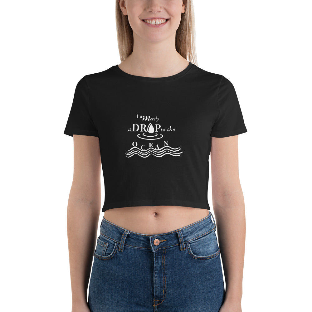 Drop in Ocean Women’s Crop Tee