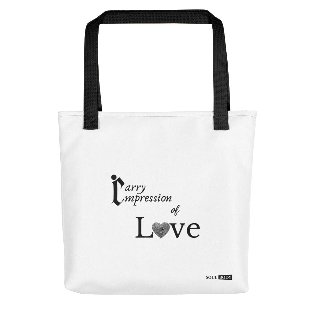 Carry Impression of Love Tote bag