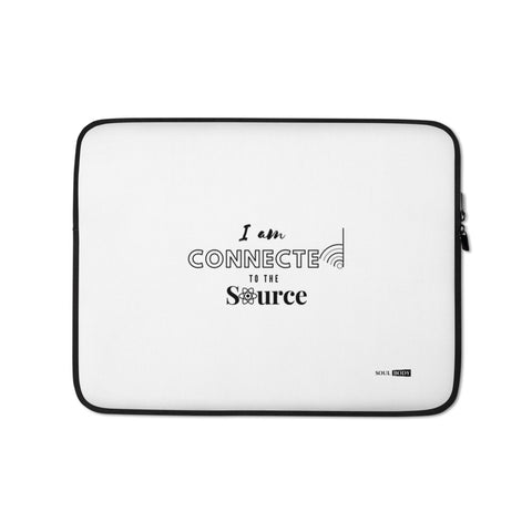 Connected to Source Laptop Sleeve