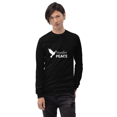 Manifest Peace Men’s Long Sleeve Shirt