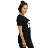 Persistence Pays Printed Short-Sleeve Women Black T-Shirt