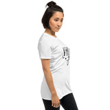 Let It Find You Printed White Short-Sleeve Women T-Shirt