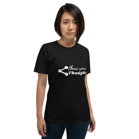 Share Your Thoughts Short-Sleeve Women's T-Shirt