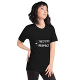 Accept & Respect Short-Sleeve Women's T-Shirt