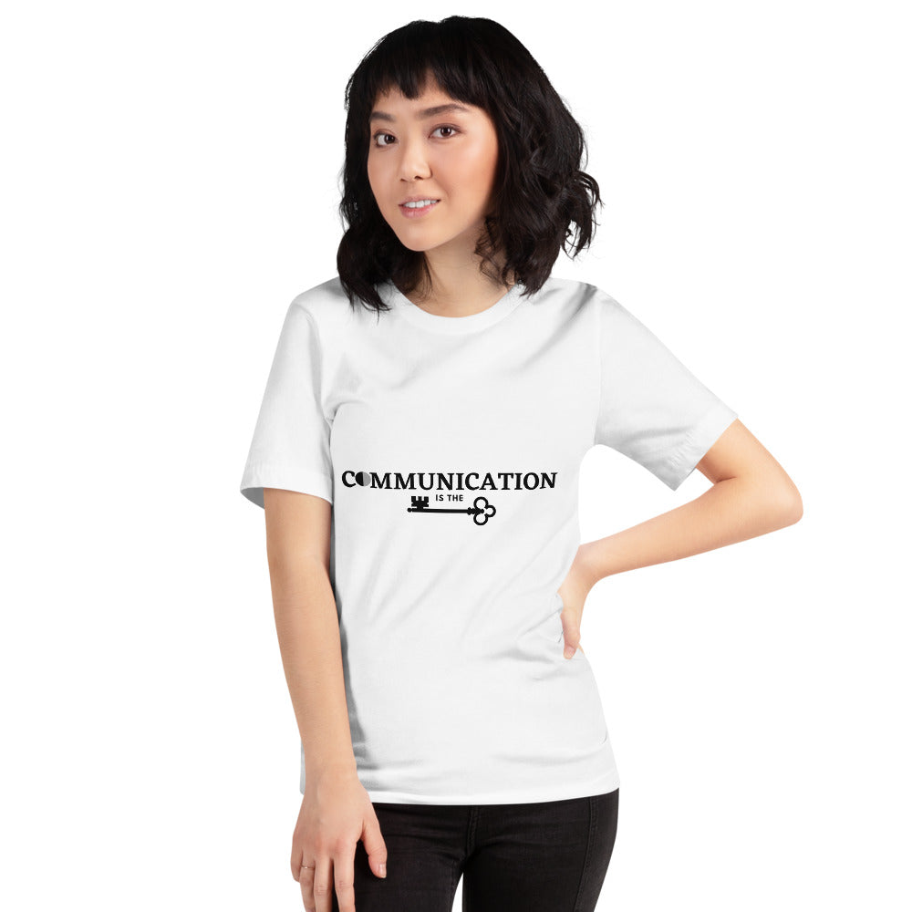Communication is the key Short-Sleeve Women's T-Shirt
