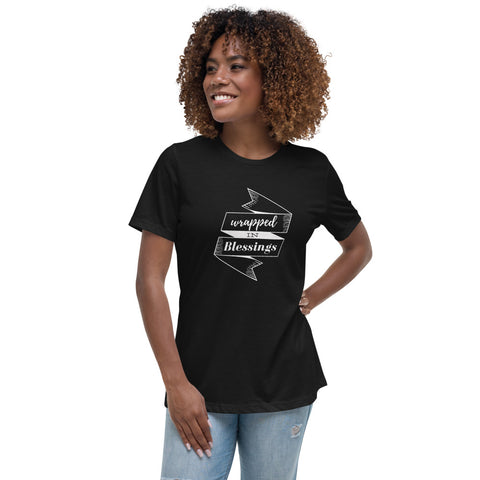 Wrapped in Blessings Women's Relaxed T-Shirt